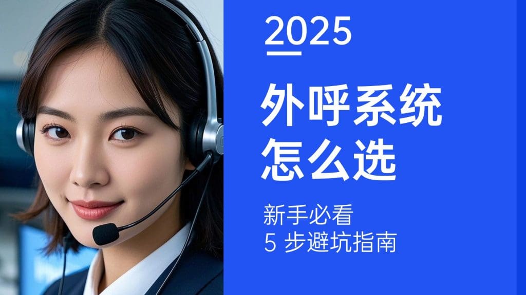 外呼系统怎么?。啃率直乜?5 步避坑指南